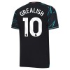 Koszulka Manchester City Grealish 10 Dziecięcy Trzeci 2023-24 Koszulki Piłkarskie Krótki Rękaw